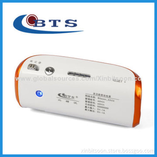 Special Design Pocket Wi-Fi Router, with Power Bank Function